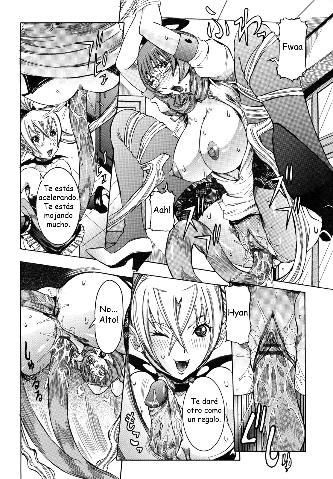 [Nico Pun Nise] Tenshi no Kagai Jugyou [Spanish] [Biblioteca Hentai] page 166 full