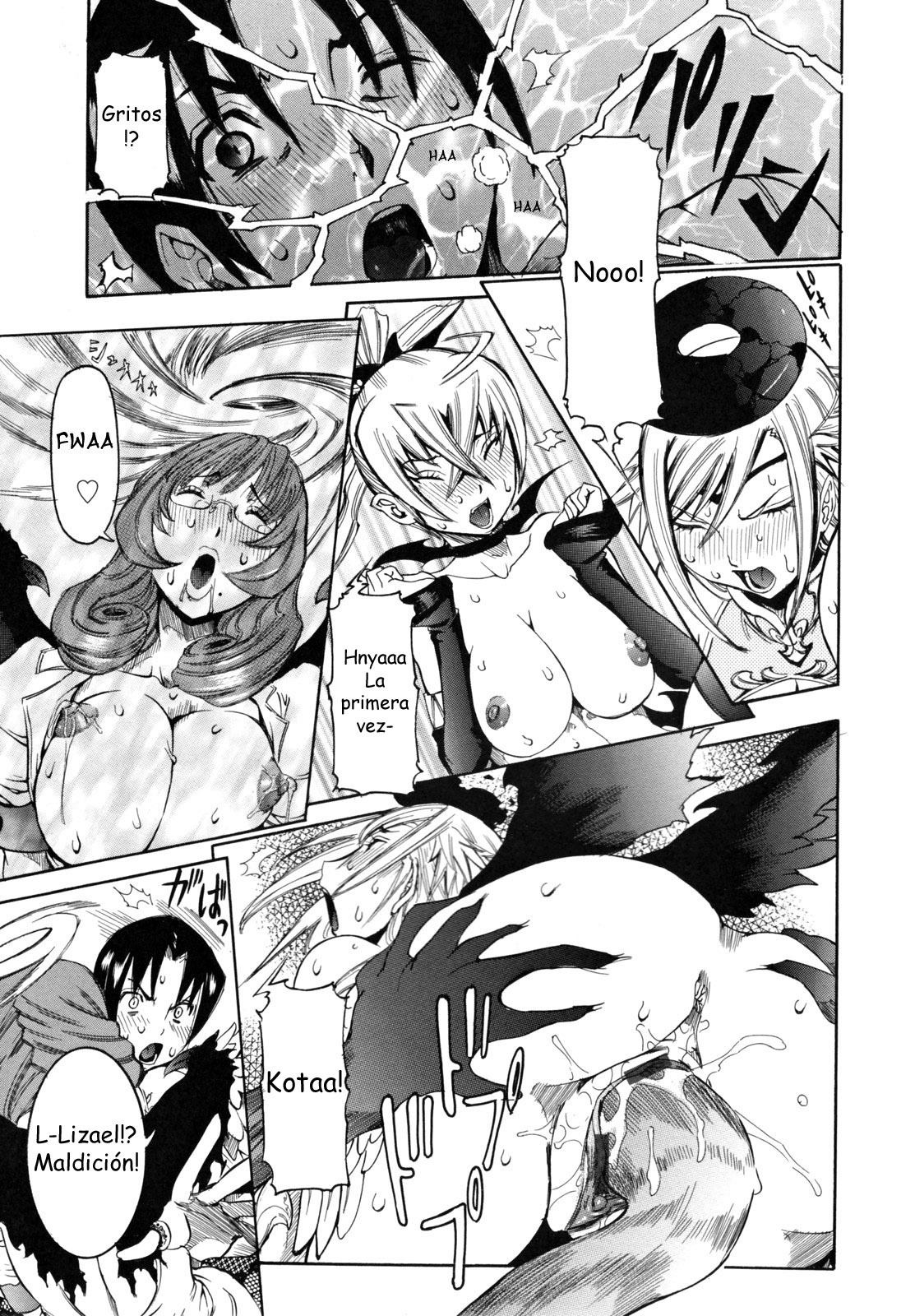 [Nico Pun Nise] Tenshi no Kagai Jugyou [Spanish] [Biblioteca Hentai] page 193 full