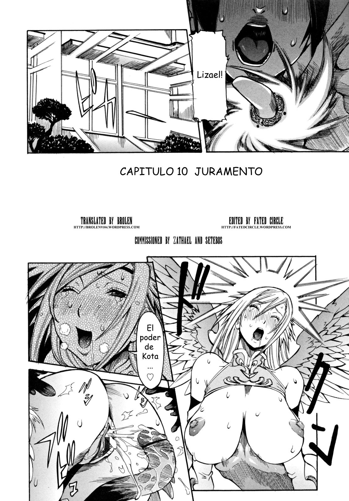 [Nico Pun Nise] Tenshi no Kagai Jugyou [Spanish] [Biblioteca Hentai] page 194 full