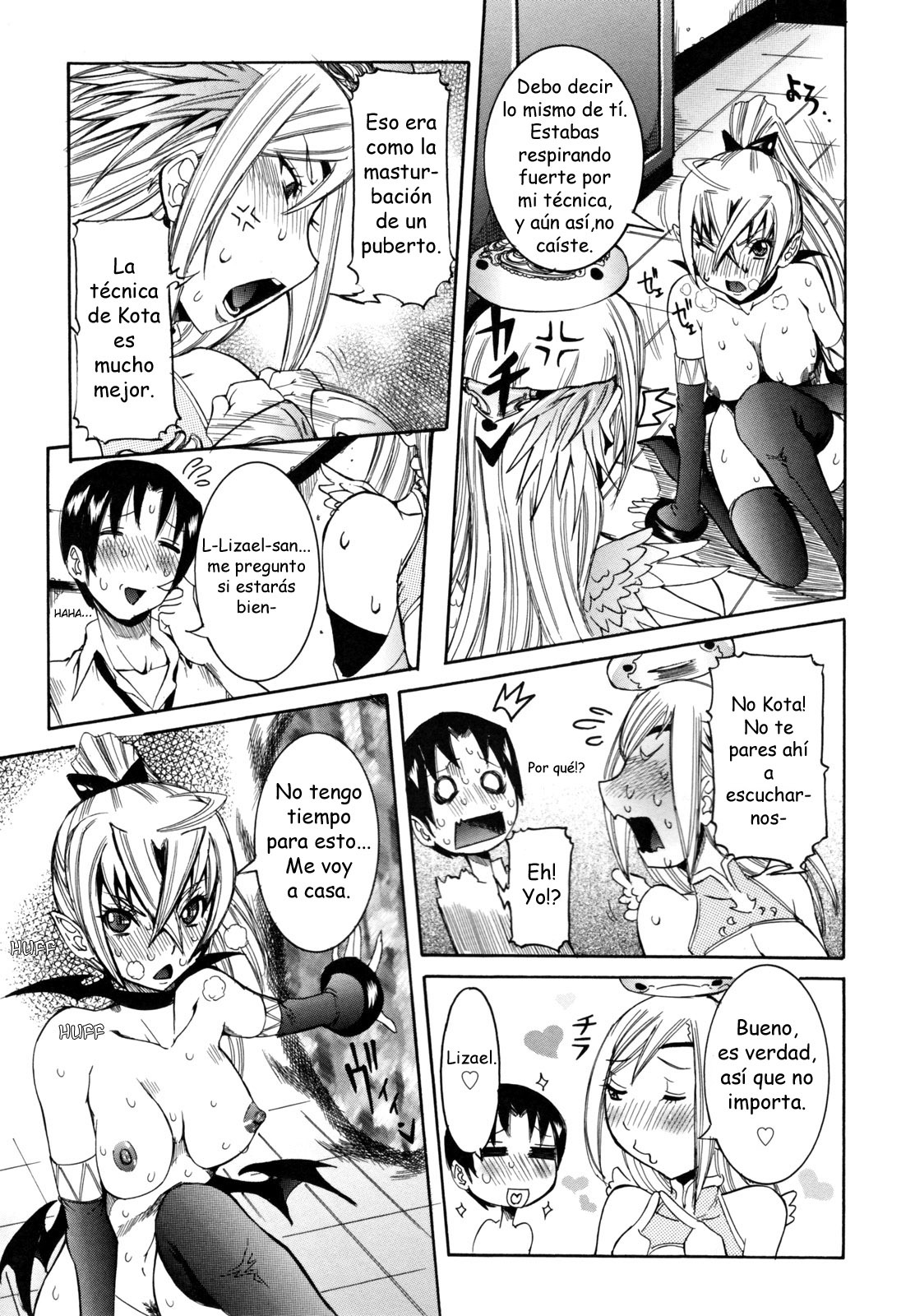 [Nico Pun Nise] Tenshi no Kagai Jugyou [Spanish] [Biblioteca Hentai] page 197 full