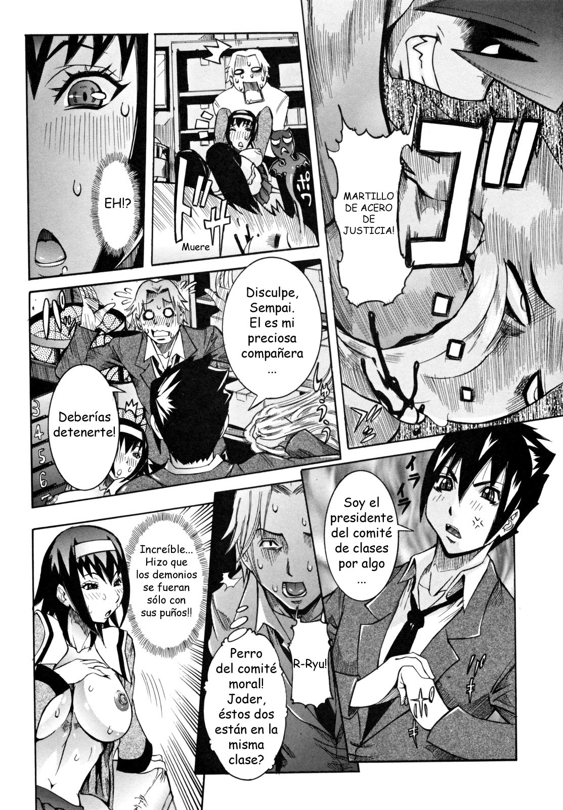 [Nico Pun Nise] Tenshi no Kagai Jugyou [Spanish] [Biblioteca Hentai] page 215 full