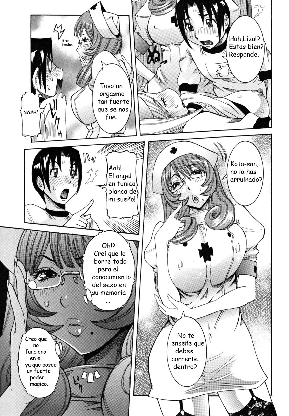 [Nico Pun Nise] Tenshi no Kagai Jugyou [Spanish] [Biblioteca Hentai] page 26 full