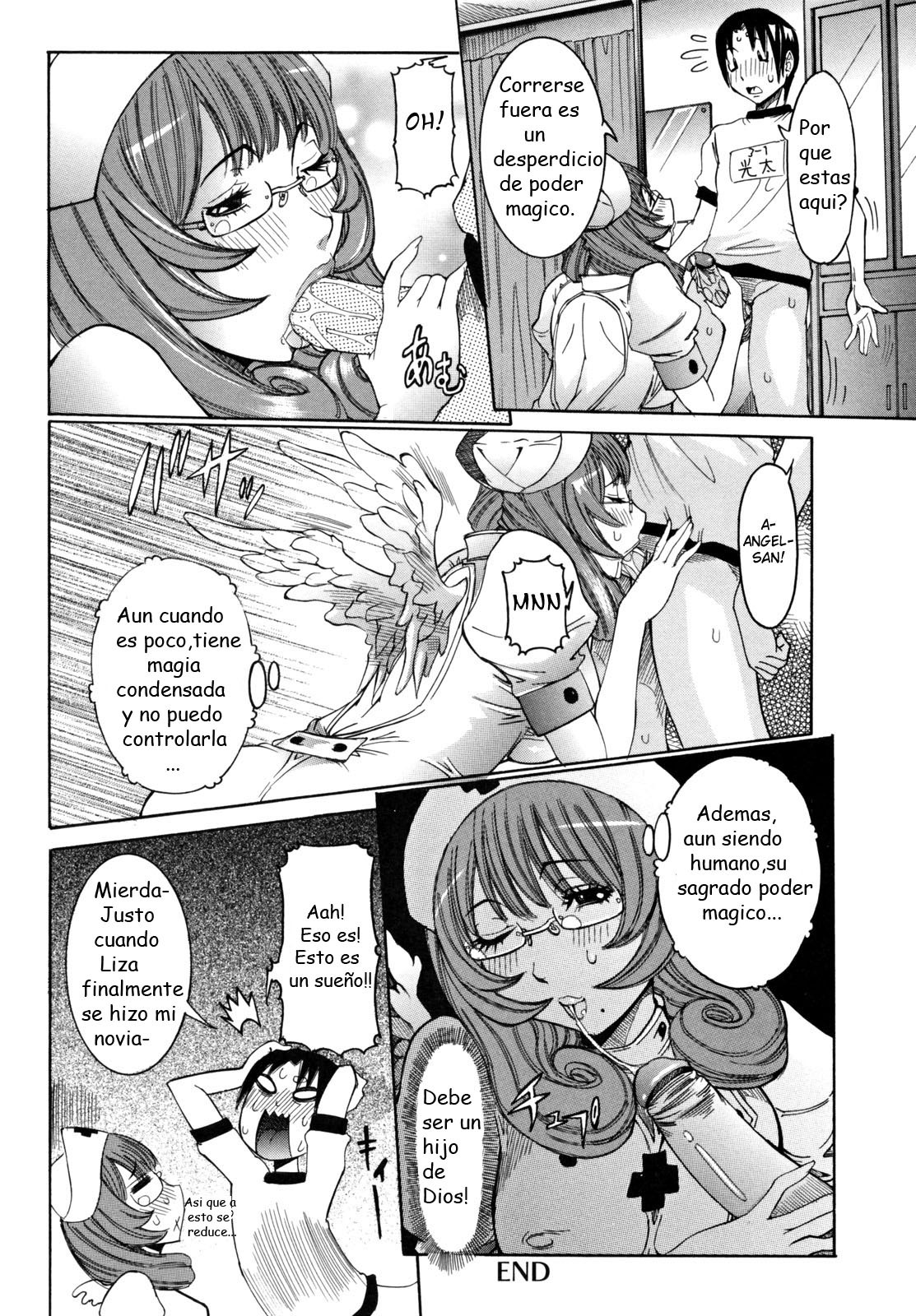 [Nico Pun Nise] Tenshi no Kagai Jugyou [Spanish] [Biblioteca Hentai] page 27 full