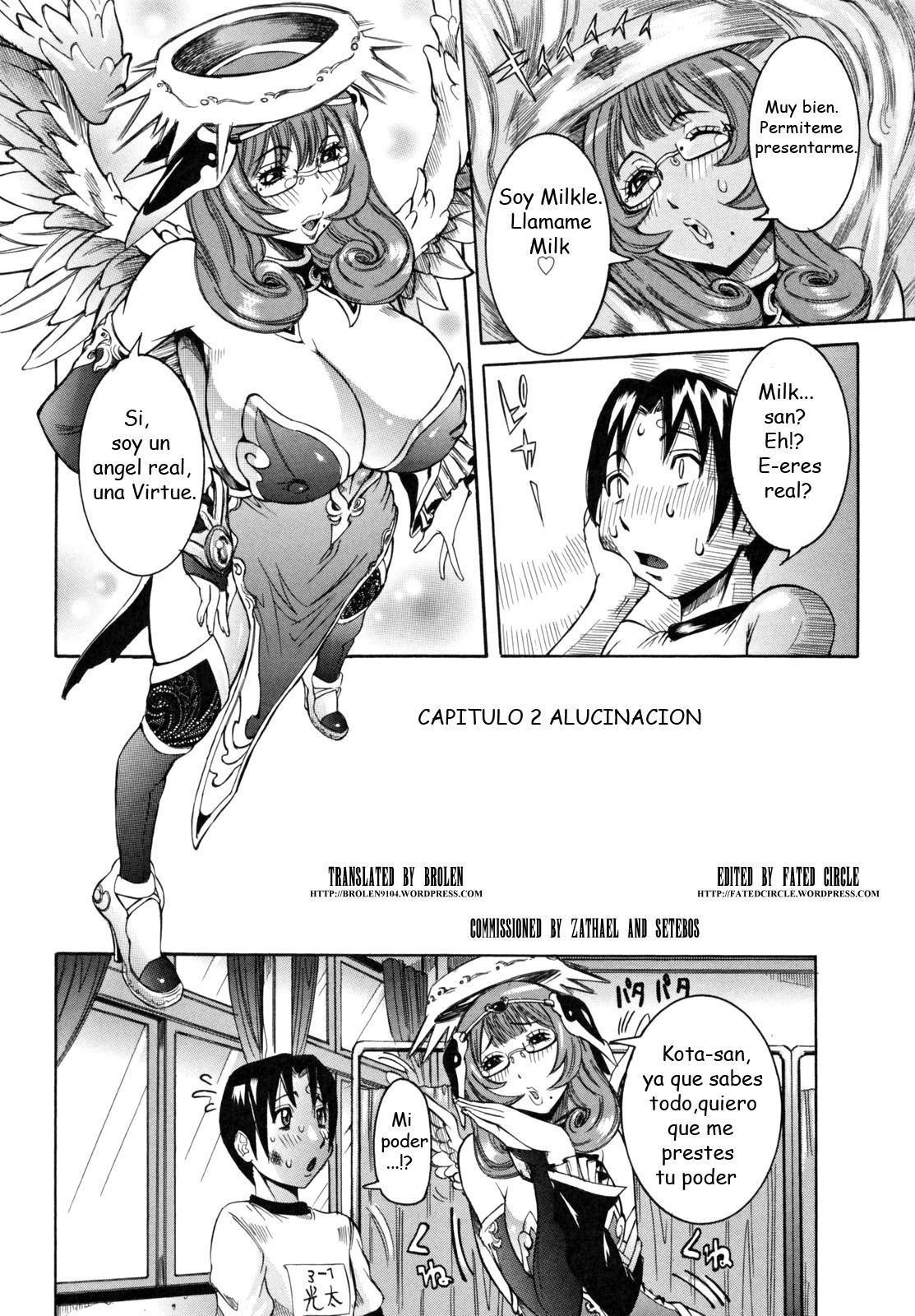 [Nico Pun Nise] Tenshi no Kagai Jugyou [Spanish] [Biblioteca Hentai] page 30 full