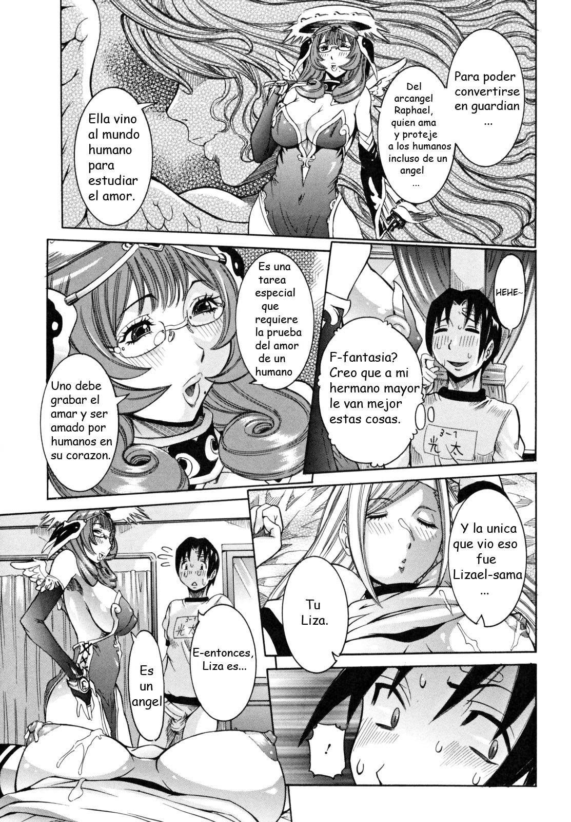 [Nico Pun Nise] Tenshi no Kagai Jugyou [Spanish] [Biblioteca Hentai] page 31 full