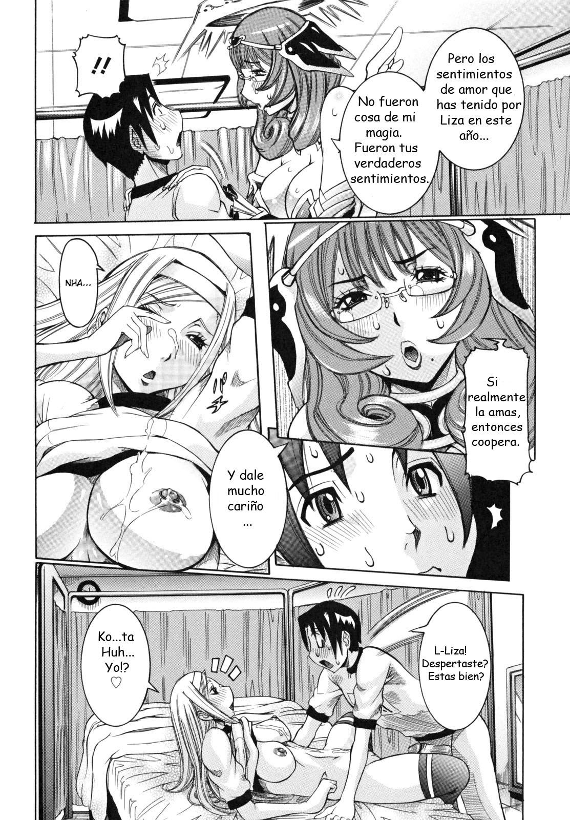 [Nico Pun Nise] Tenshi no Kagai Jugyou [Spanish] [Biblioteca Hentai] page 34 full