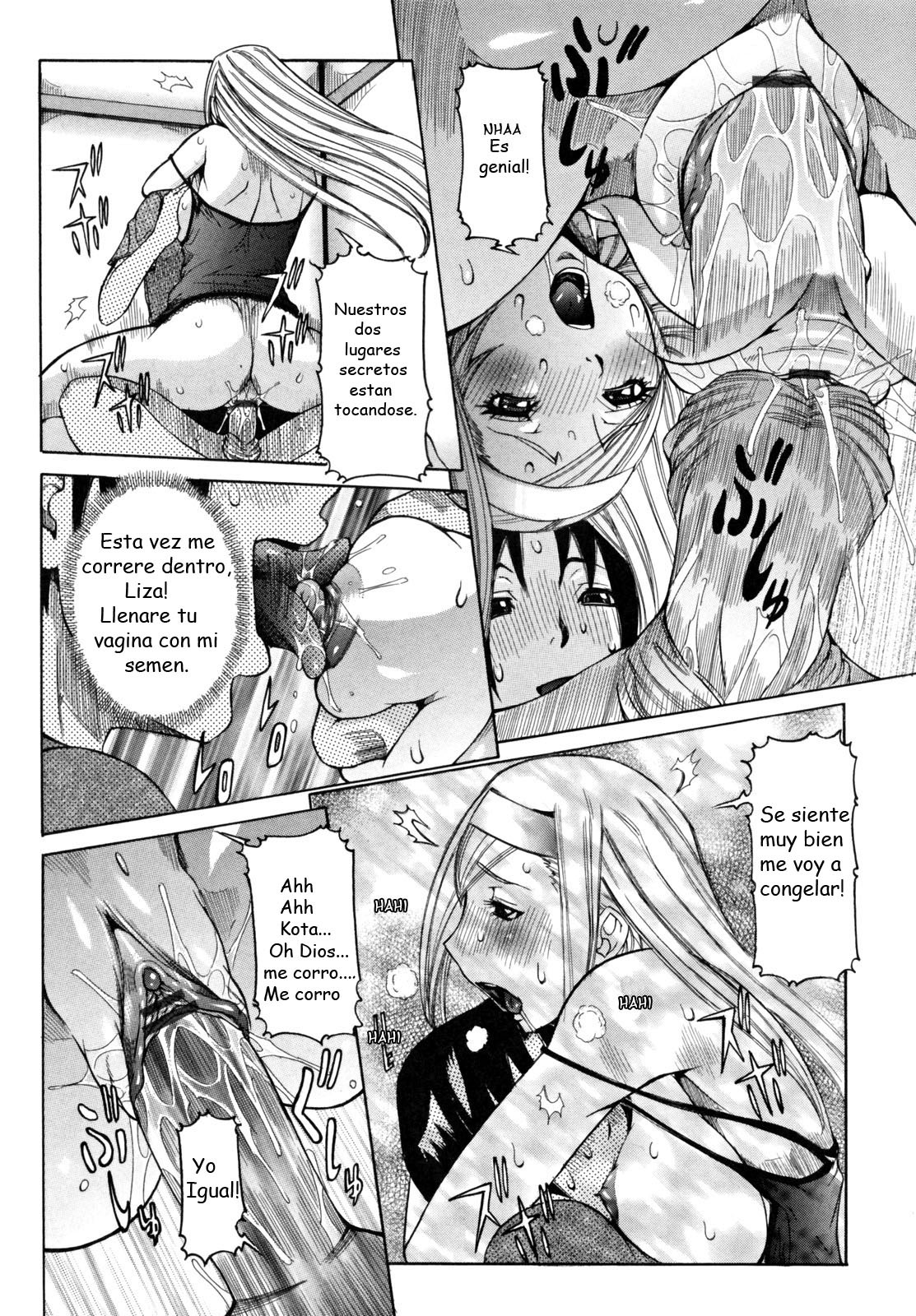 [Nico Pun Nise] Tenshi no Kagai Jugyou [Spanish] [Biblioteca Hentai] page 46 full