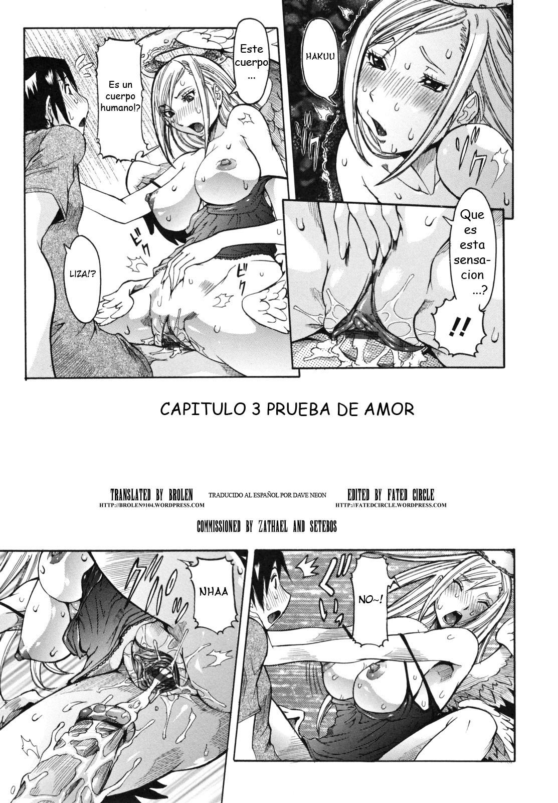 [Nico Pun Nise] Tenshi no Kagai Jugyou [Spanish] [Biblioteca Hentai] page 50 full