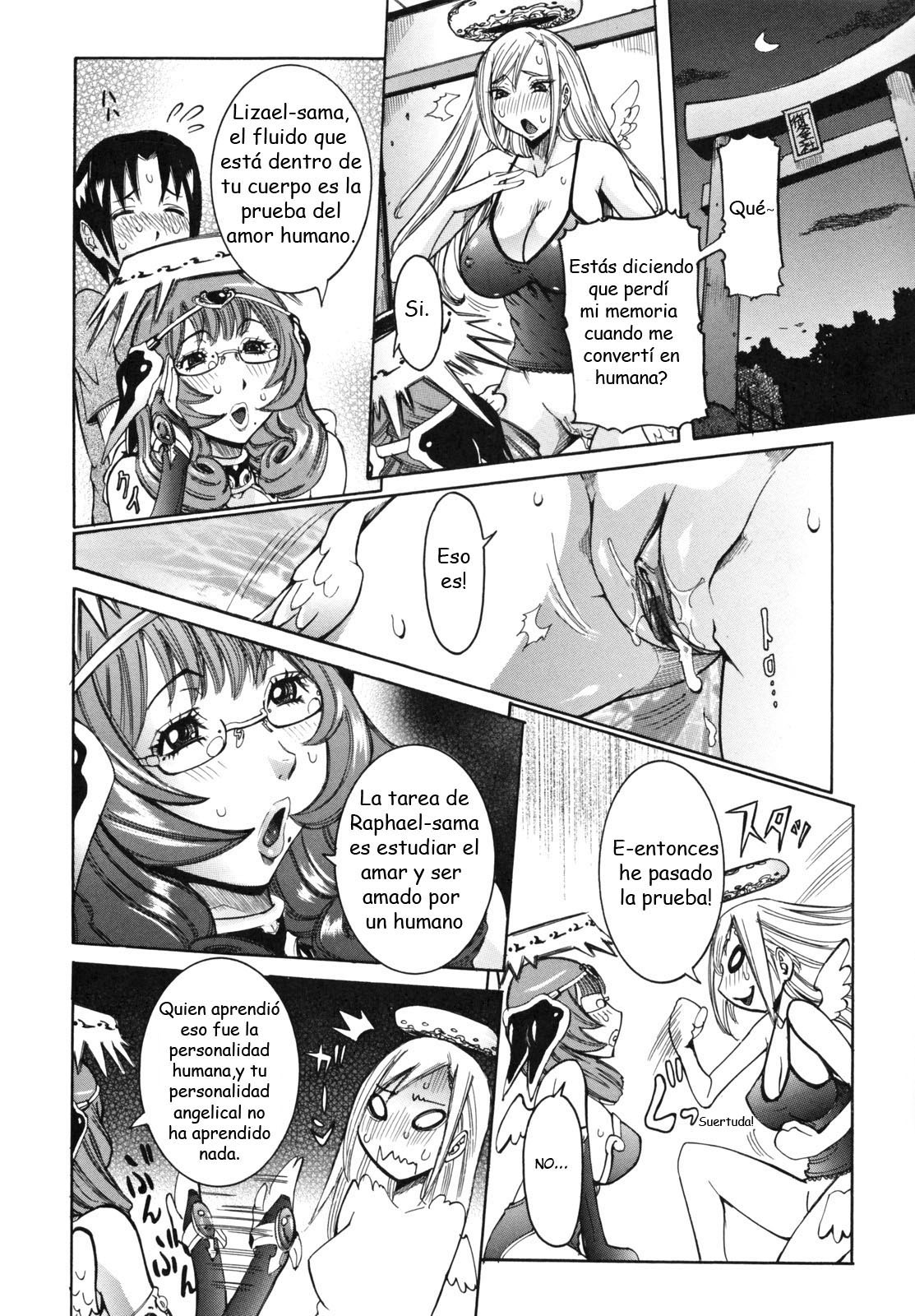 [Nico Pun Nise] Tenshi no Kagai Jugyou [Spanish] [Biblioteca Hentai] page 53 full