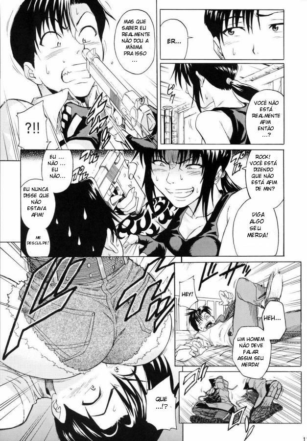 (C71) [Bakuretsu Fusen (Denkichi)] Bonus Stage (Black Lagoon) [Portuguese-BR] [Hentai Arimasu] page 12 full