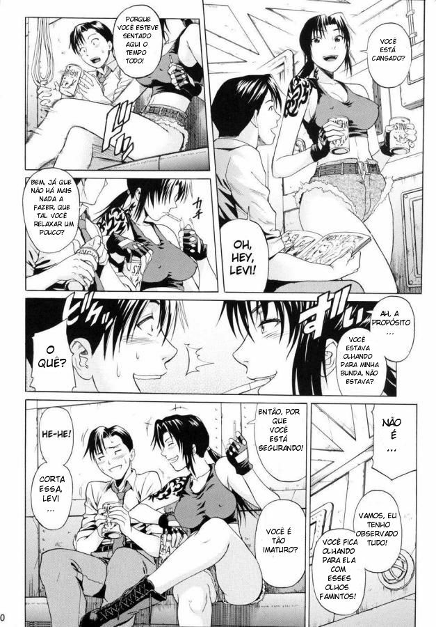 (C71) [Bakuretsu Fusen (Denkichi)] Bonus Stage (Black Lagoon) [Portuguese-BR] [Hentai Arimasu] page 9 full