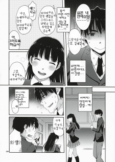 (C78) [apricot (Anji, Kuroo)] Omote to Ura no Himitsu to Naisho. | 겉과속의 비밀과시크릿 (Amagami) [Korean] [팀☆면갤] - page 7