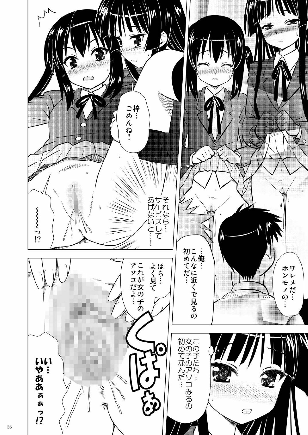 (C76) [Boys be Gakuen (Ooizumi Daisaku)] Houkago P Time PLUS (K-on!) page 37 full