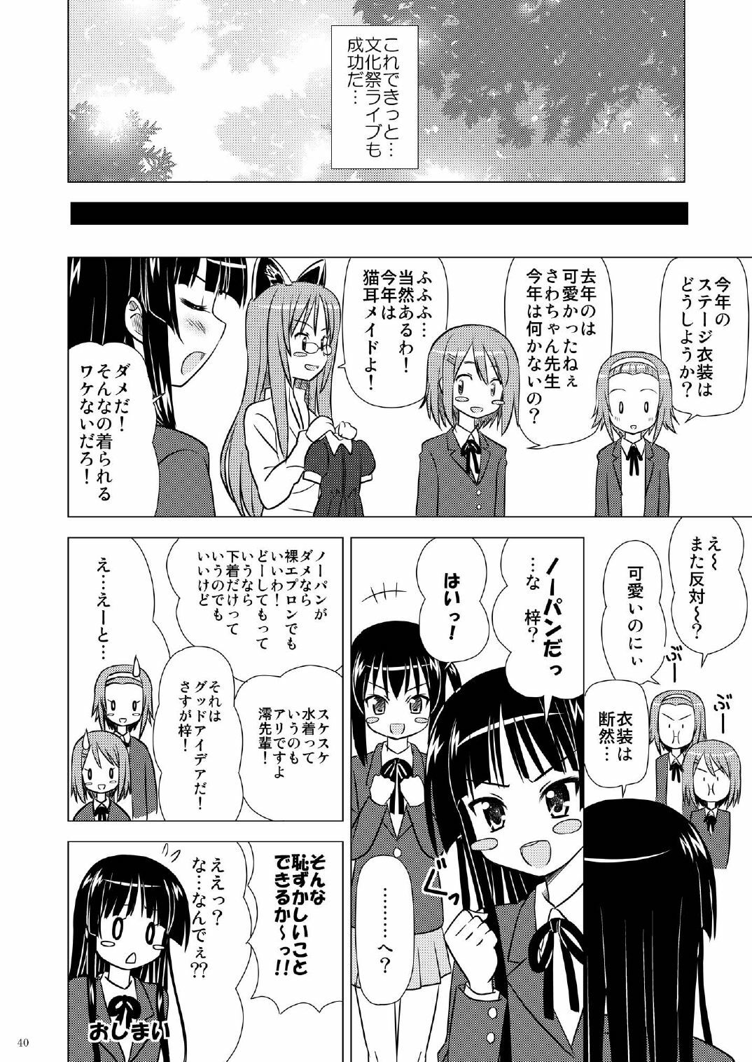 (C76) [Boys be Gakuen (Ooizumi Daisaku)] Houkago P Time PLUS (K-on!) page 41 full