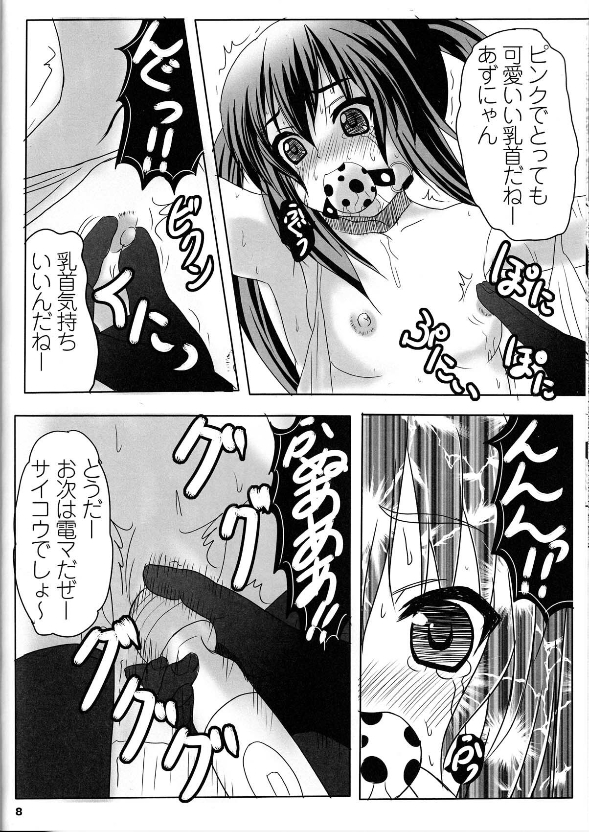 (COMIC1☆4) [SHINING (Shaian)] Azunyan Kari (K-ON!) page 8 full