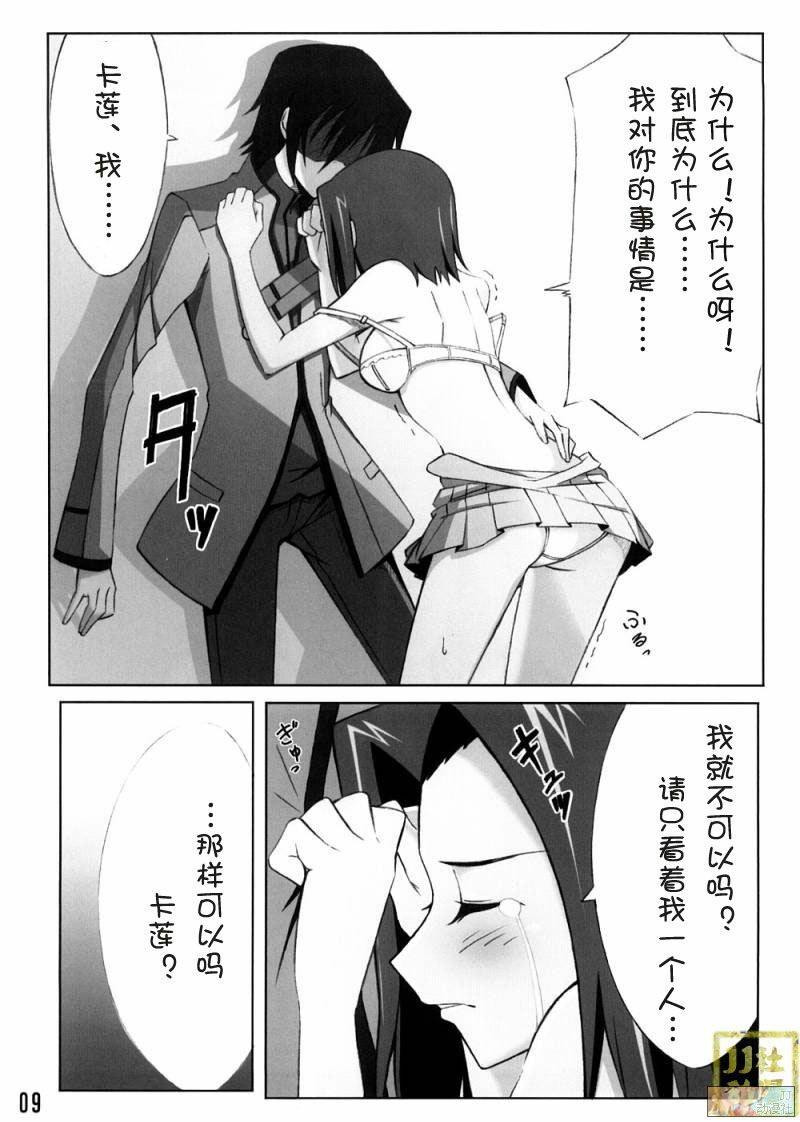 (C74) [Re:Cruit (Hayakawa Halui, Tsutyu)] Karen Mau (Code Geass) [Chinese] page 8 full