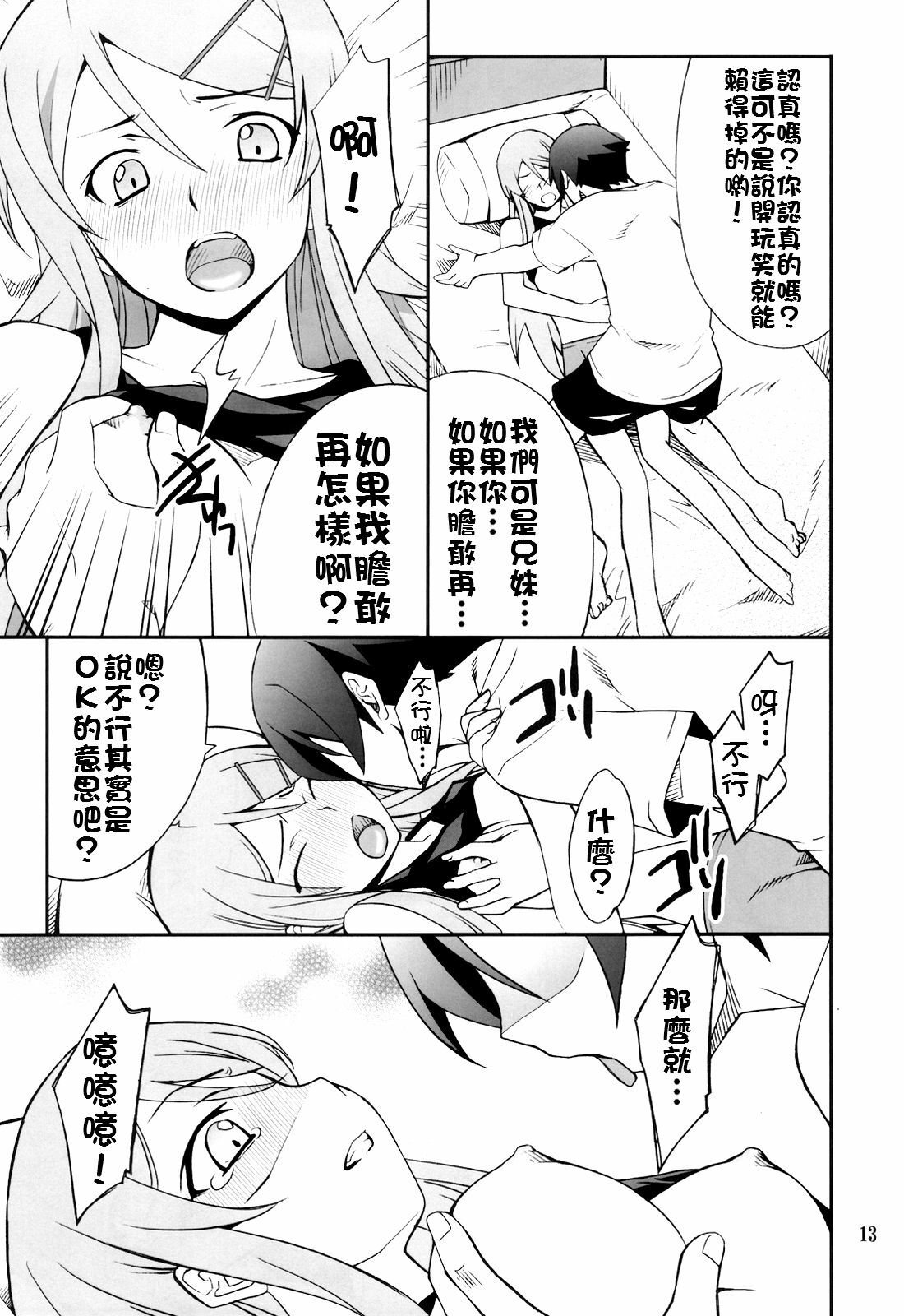 (C78) [P-FOREST (Hozumi Takashi)] Ore x Imouto Kouryaku Daisakusen!! (Ore no Imouto ga Konna ni Kawaii Wake ga Nai) [Chinese] [final個人漢化] page 13 full