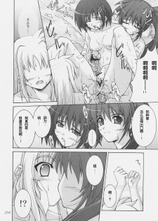 (C75) [SEITOKAISHITSU (Akimoto Dai)] Rokka wa Honjitsu mo Ijounashi (Mahou Shoujo Lyrical Nanoha) [Chinese] [萌の空漢化社] - page 22