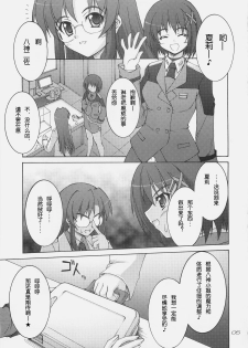 (C75) [SEITOKAISHITSU (Akimoto Dai)] Rokka wa Honjitsu mo Ijounashi (Mahou Shoujo Lyrical Nanoha) [Chinese] [萌の空漢化社] - page 3