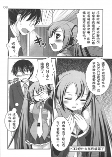 (C75) [etcycle (Hazuki)] Do Hentai Miku (Vocaloid) [Chinese] - page 7