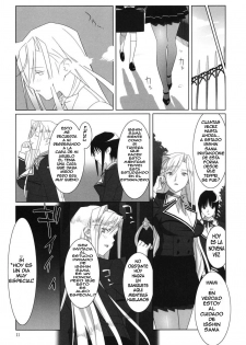 (C76) [Hito no Fundoshi (Yukiyoshi Mamizu)] Admired beautiful flower. | Admirando la bella flor. (Princess Lover!) [Spanish] {Kallen-Kozuki} - page 10