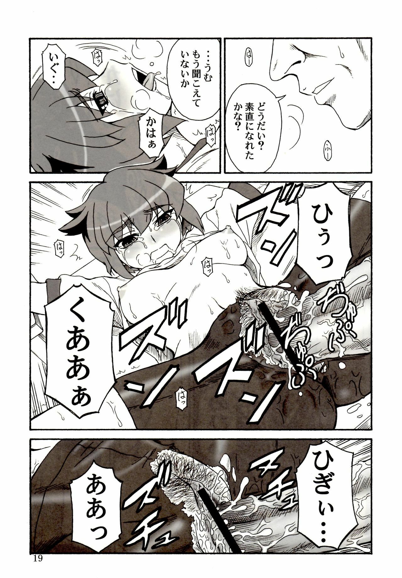 (Danmenzu Comic 1) [Oretachi Misnon Ikka (Misnon the Great)] Tuihou-kakugo Version.11 (Pani Poni) page 17 full