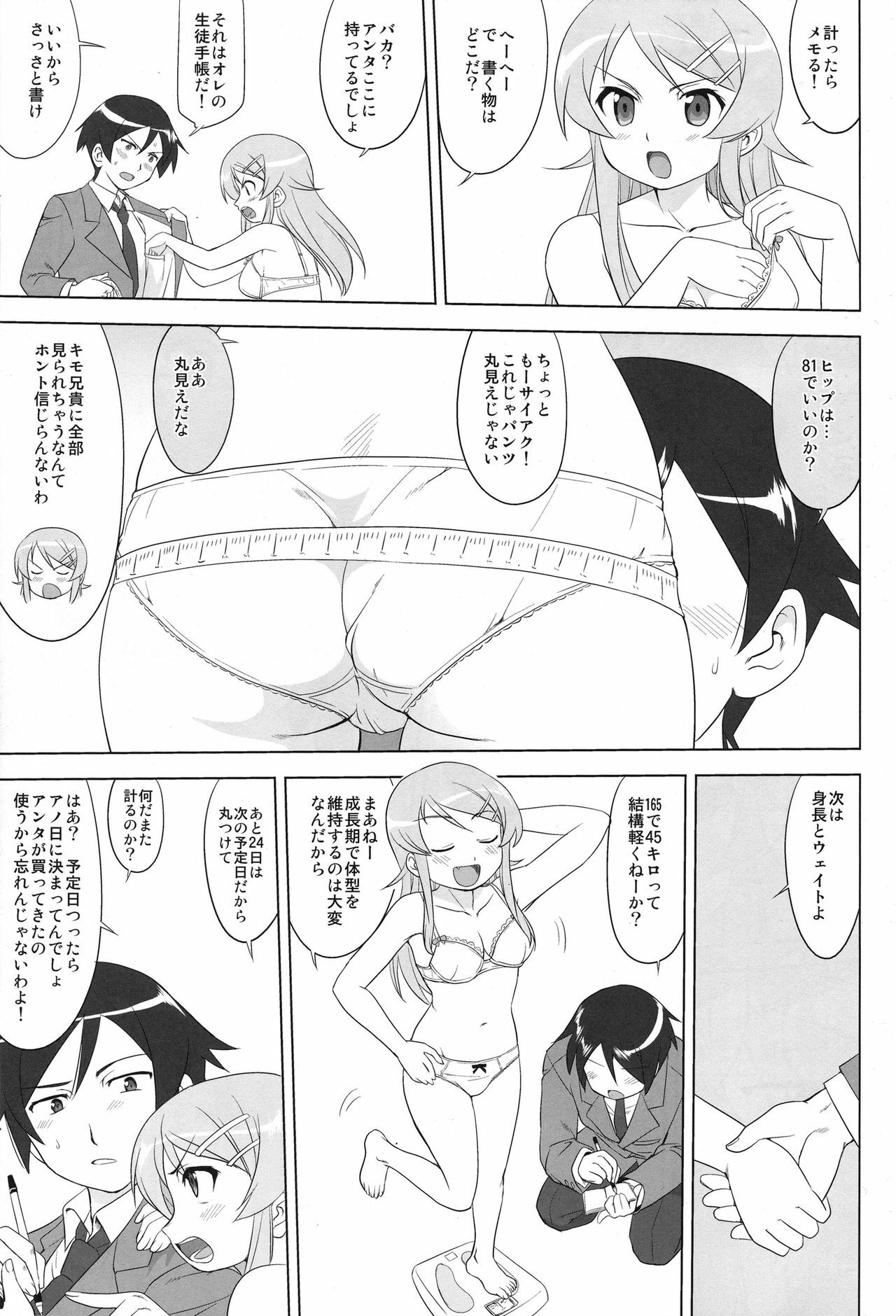 (C79) [Takotsuboya (TK)] Ore to Imouto no 200-nichi Sensou (Ore no Imouto ga Konna ni Kawaii Wake ga Nai) page 23 full