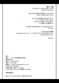 [Yuugensangyou Sukimakaze (Tanken Harahara)] Reimu ga Marisa wo Chinchin de Ijimeru Hon. (Touhou Project) [Digital] - page 26