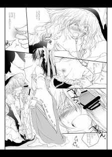 [Yuugensangyou Sukimakaze (Tanken Harahara)] Reimu ga Marisa wo Chinchin de Ijimeru Hon. (Touhou Project) [Digital] - page 9