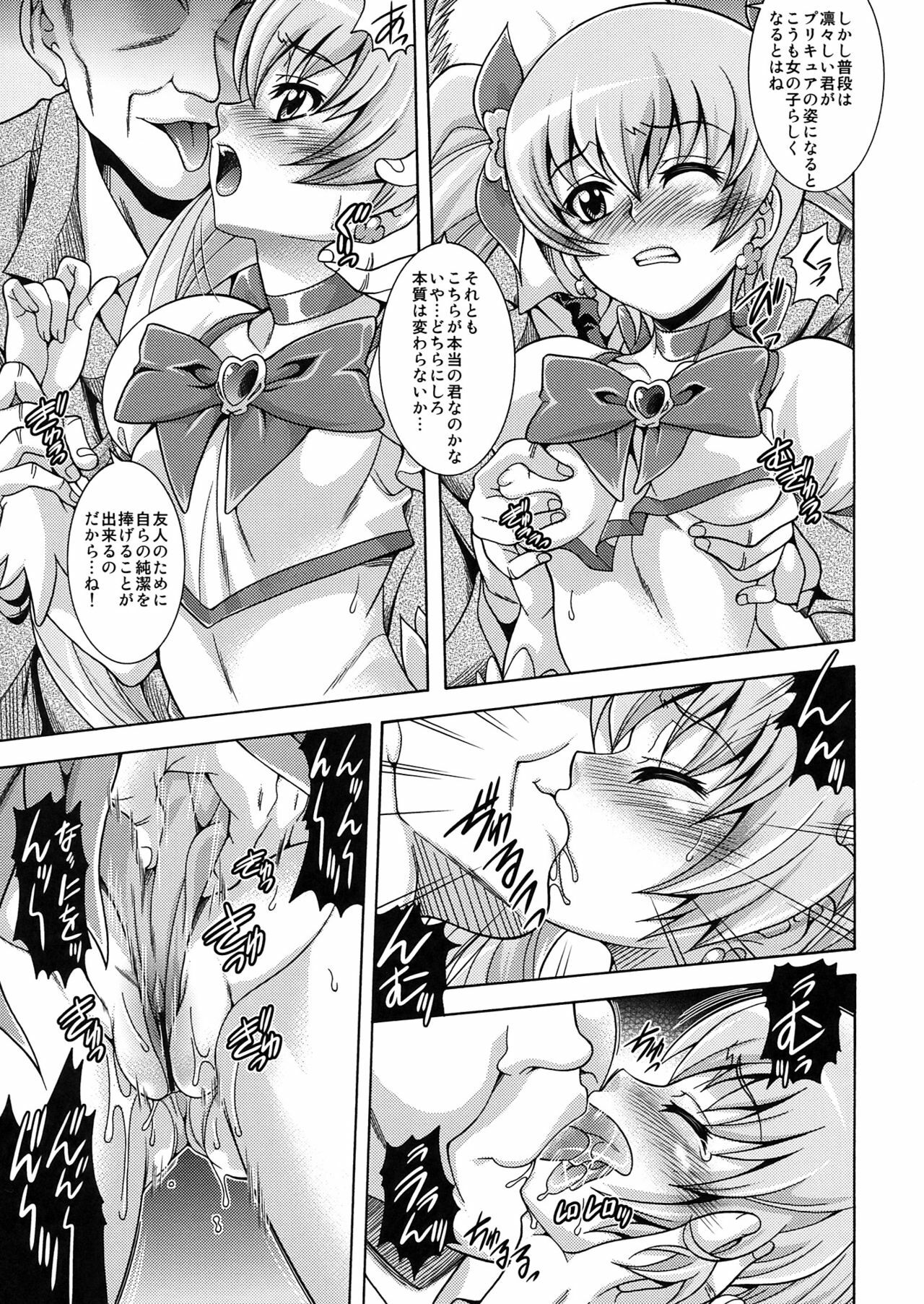 (C78) [K2 Tomo no Kai (Mizuki)] Hino Hikari Kageru (HeartCatch Precure!) page 7 full