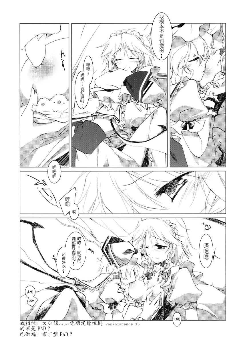 (Reitaisai 6) [FRAC (Mitsuki)] Reminiscence (Touhou Project) [Chinese] [绯色汉化组] page 13 full