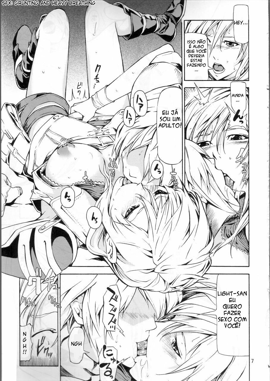 (COMIC1☆4) [JACK-POT (Jyura)] LIGHTNING (Final Fantasy XIII​) [Portuguese-BR] [Death Raito] page 6 full