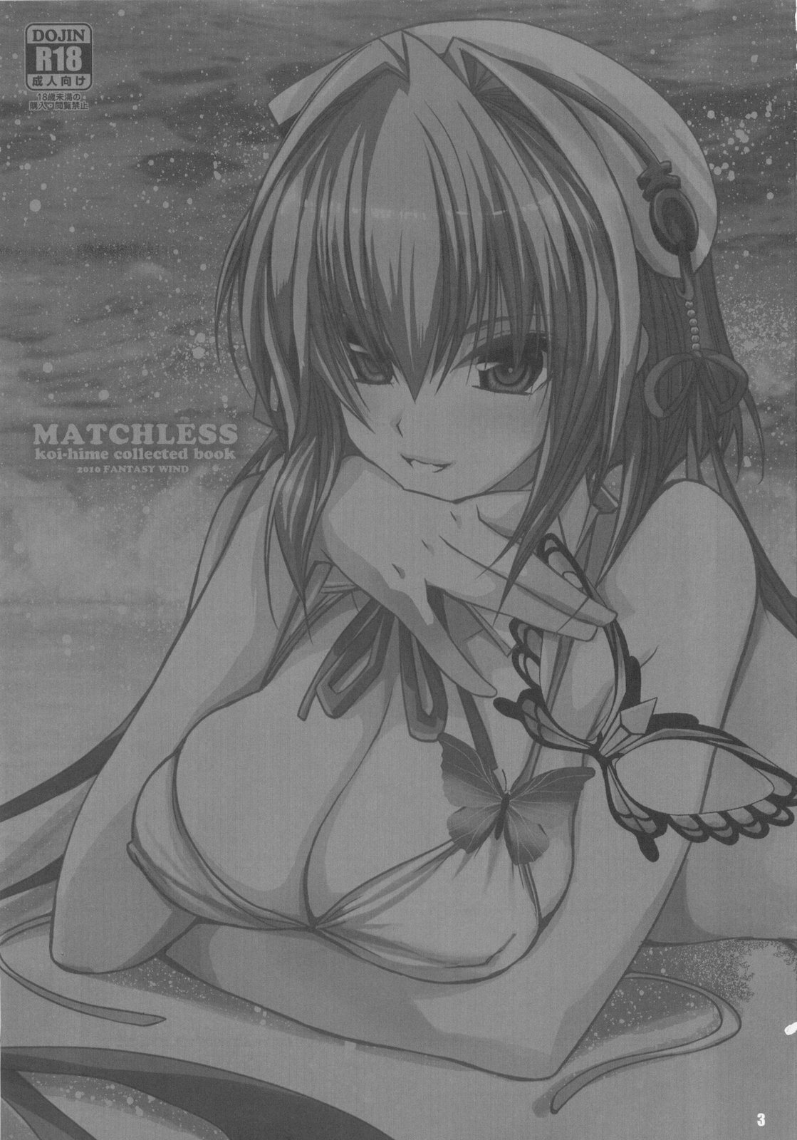 (C78) [FANTASY WIND (Shinano Yura)] MATCHLESS (Koihime Musou) page 2 full