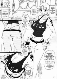 (C76) [Dashigara 100% (Minpei Ichigo)] Nami ni norou! | Sube a bordo de Nami! (One Piece) [Spanish] [Ecchi-Sensei] - page 3