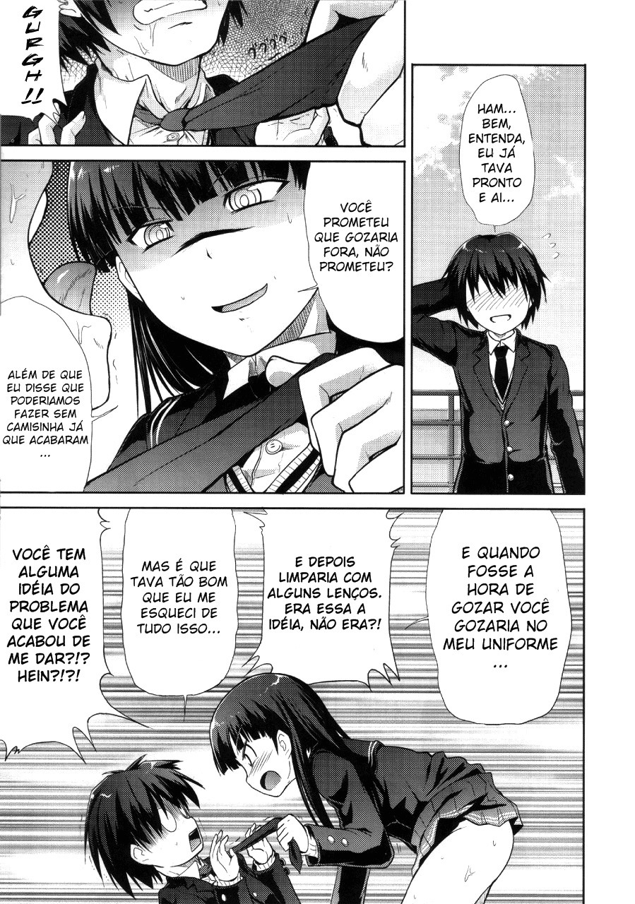 (COMIC1☆4) [S-FORCE (Takemasa Takeshi)] AMAGAMI FRONTIER Toaru Kamen no Addiction (Amagami) [Portuguese-BR] page 8 full