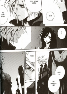 (C70) [kiki (Fujiwara Beni)] ZILCH #2 Darker Than Darkness (Final Fantasy VII Advent Children) [English] - page 26