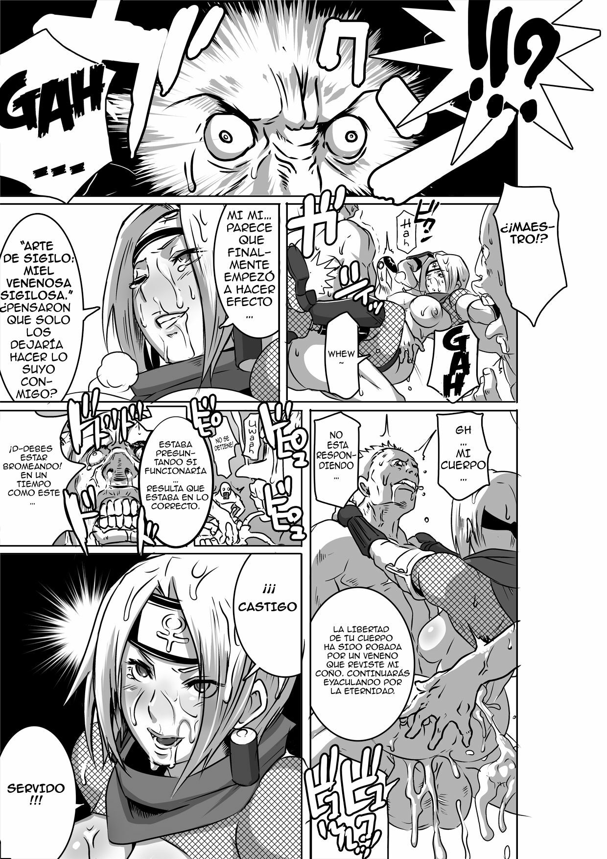 [Eroquis! (Butcha-U)] SACRIFICE HEROES - Sex Ninja Misogi [Spanish] page 34 full