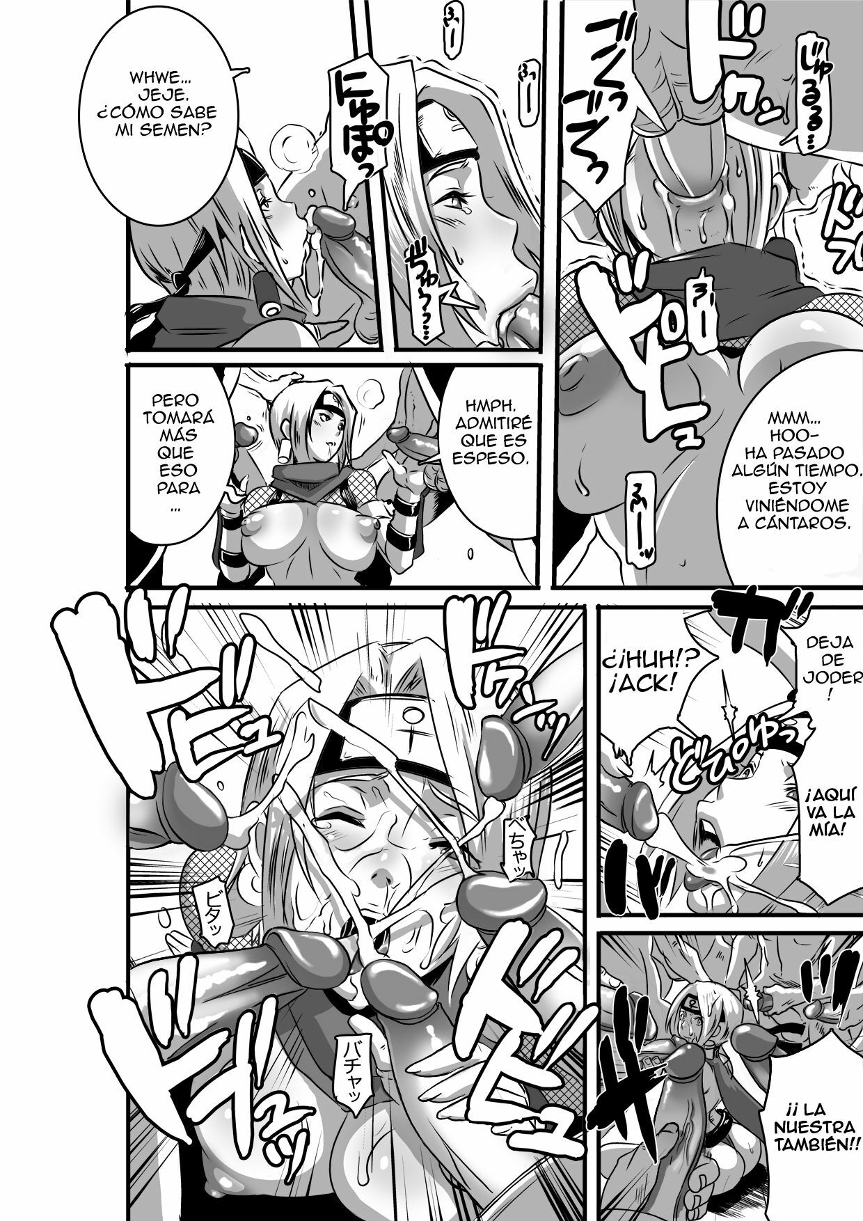 [Eroquis! (Butcha-U)] SACRIFICE HEROES - Sex Ninja Misogi [Spanish] page 9 full