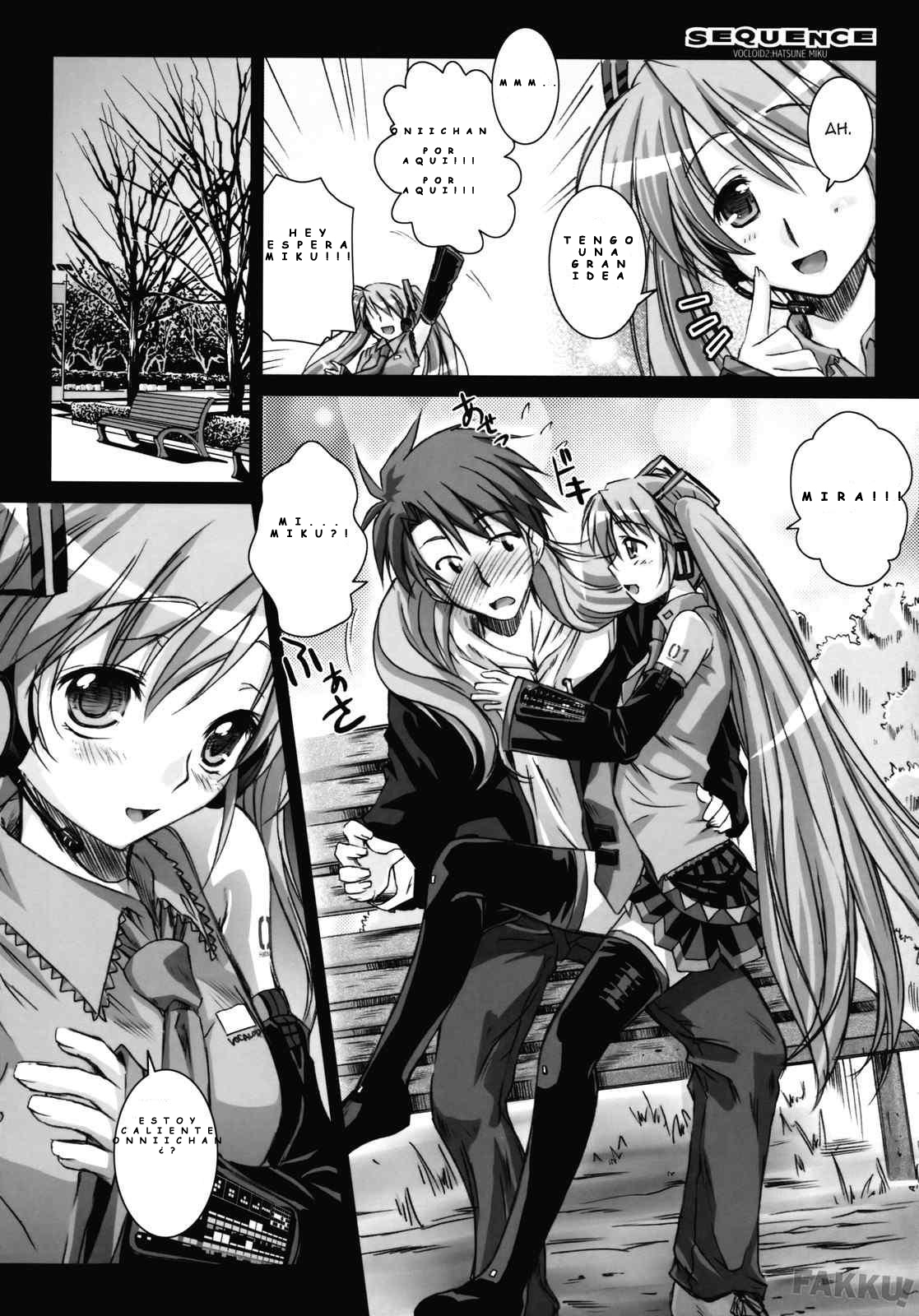 (SC38) [Kaikinissyoku (Ayano Naoto)] SEQUENCE (VOCALOID2 Hatsune Miku) {Spanish} page 10 full