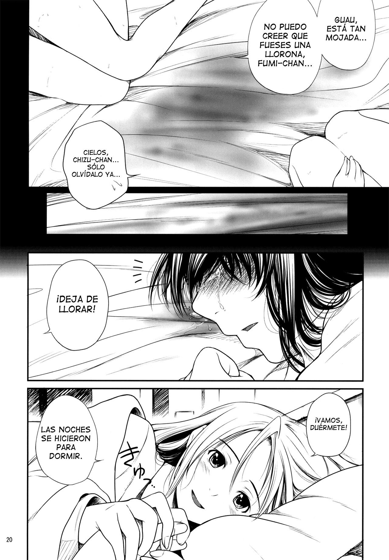 (C76) [T.cop (Natsuki Kiyohito)] Nurebana (Aoi Hana) [Spanish] {Lateralus-Manga} page 21 full