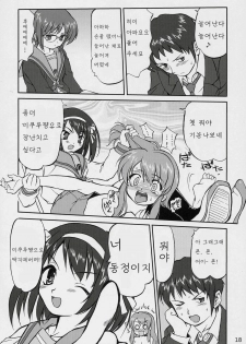 (C70) [Takotsuboya (TK)] Suzumiya Haruhi no Fukujyu | 스즈미야 하루히 의 복종 (Suzumiya Haruhi no Yuuutsu) [Korean] [GHJ] - page 17