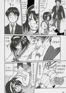 (C70) [Takotsuboya (TK)] Suzumiya Haruhi no Fukujyu | 스즈미야 하루히 의 복종 (Suzumiya Haruhi no Yuuutsu) [Korean] [GHJ] - page 39