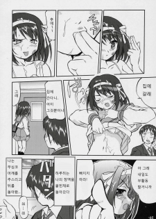 (C70) [Takotsuboya (TK)] Suzumiya Haruhi no Fukujyu | 스즈미야 하루히 의 복종 (Suzumiya Haruhi no Yuuutsu) [Korean] [GHJ] - page 45