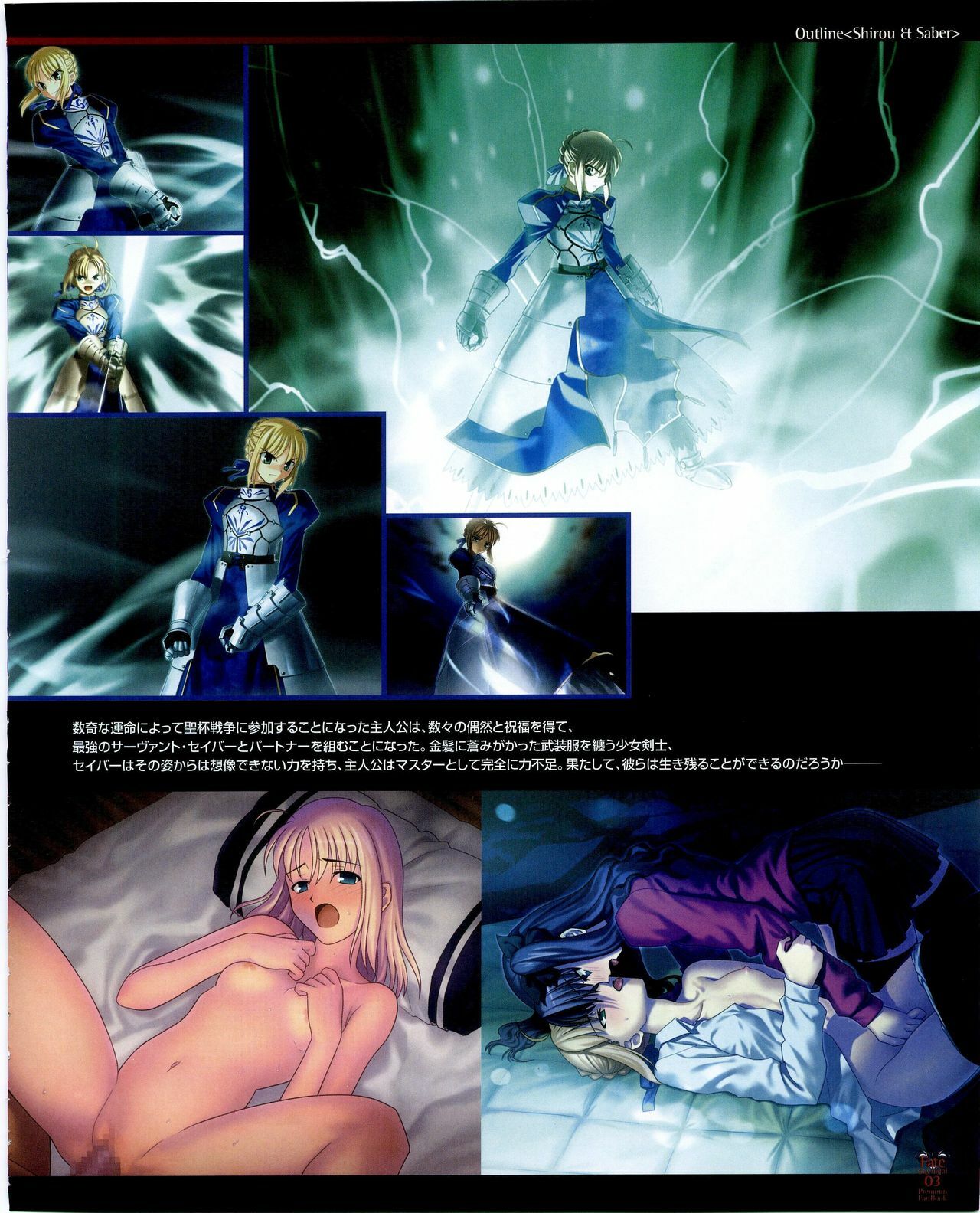 Fate/stay night Premium FanBook page 4 full