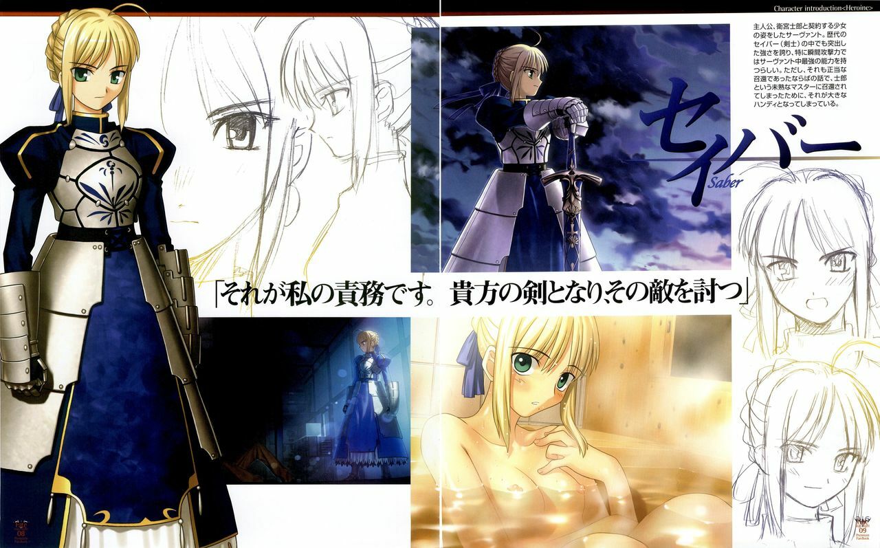 Fate/stay night Premium FanBook page 7 full