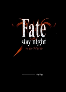 Fate/stay night Premium FanBook - page 2