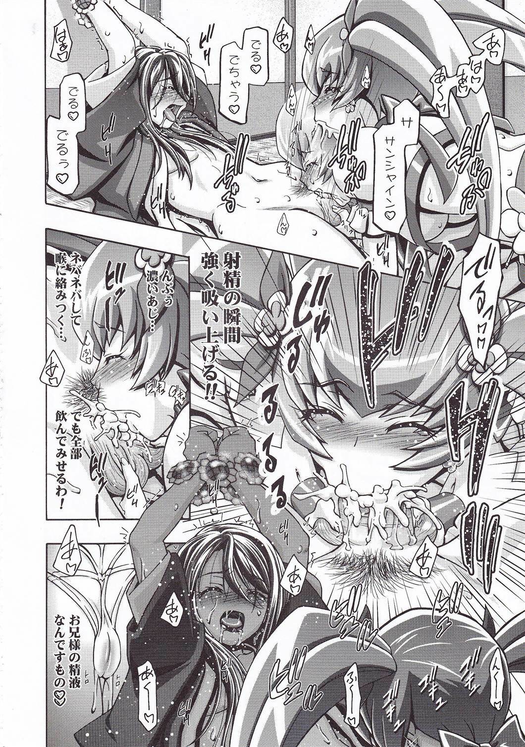 (C79) [Gambler Club (Kousaka Jun)] Myodouinge no Katei no Jijou (Heartcatch Precure!) page 15 full