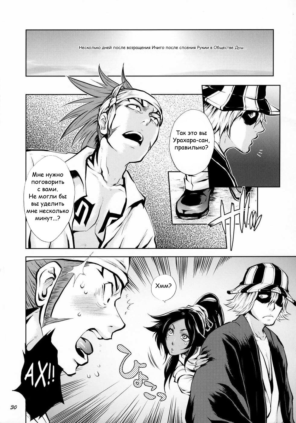 (C70) [Todd Special (Todd Oyamada)] Yukemuri NyanNyan Jiken (Bleach) [Russian] [Decensored] page 29 full