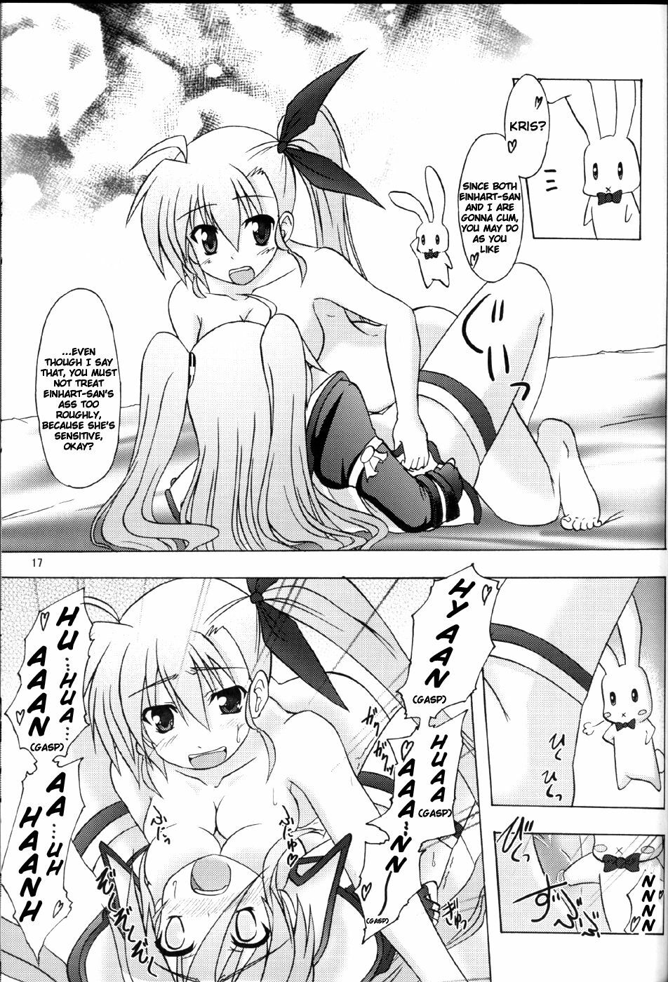 (COMIC1☆04) [Saisho kara Negative (Zakki)] Seiou-sama no ViVid na Itazura (Mahou Shoujo Lyrical Nanoha) [English] [Tonigobe] page 14 full