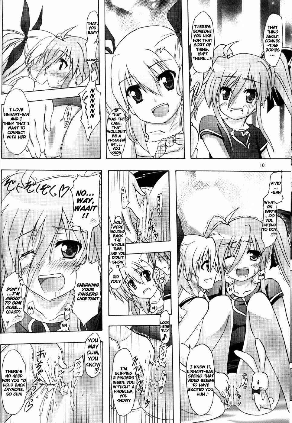 (COMIC1☆04) [Saisho kara Negative (Zakki)] Seiou-sama no ViVid na Itazura (Mahou Shoujo Lyrical Nanoha) [English] [Tonigobe] page 7 full